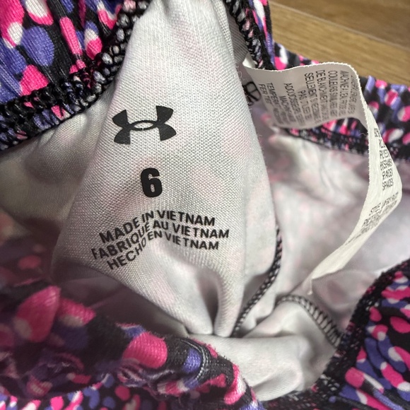 Under Armour Girls Outfit Set Long Sleeve, Pants, 6, Back to School, Athletic - Picture 11 of 16